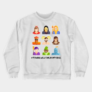 Welcome to my table Crewneck Sweatshirt